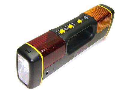 Фонарь переносной многофункциональный 12в1, 28см KRYPTON/NEON BLACK 6*C 7,2V JML-8842 