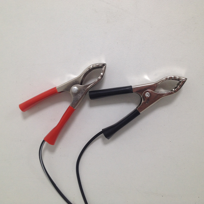 Лампа-переноска 12V, метал корпус, шнур 2.8м, крокодилы, WL316
