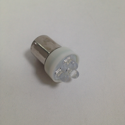 Светодиод T15 12V WHITE  3LED BA15s (МАЯК) (12T15-W/3LED)