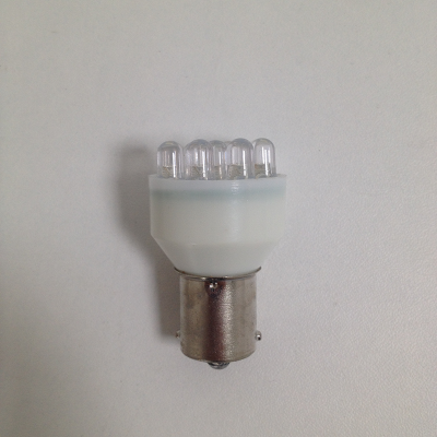 Светодиод T25 12V WHITE  9LED BA15s (МАЯК) (12T25-W/9LED)