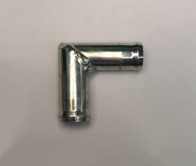 Трубка соединительная металл уголок д.16*18 мм (90*)  переходная