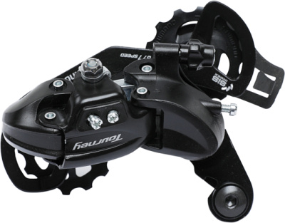 Переключатель вело задний, 6-8 ск., крепление на петух, Shimano Tourney TY-300