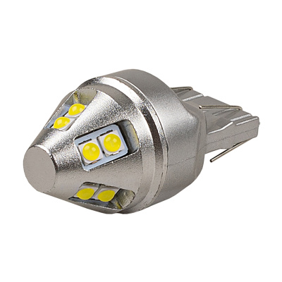 Светодиод T20/5 12-24V WHITE 10SMD биполярная 2-конт SKYWAY S08202096, (к-т 2шт.)
