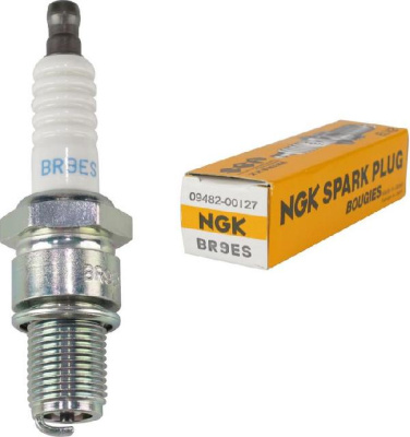 Свеча зажигания NGK  5722  (BR9ES) (3194) мототехника  Yamaha,Kawasaki,Honda,Рысь, Polaris, Тайга
