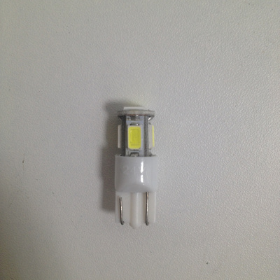 Светодиод T10 24V WHITE  6 SMD (5630) W2,1*9,5D (24T10-W/6SMD) Маяк  (уп10шт)