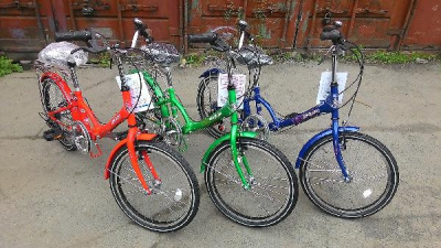 Велосипед 20 SPAZZO складной , Blue (синий) ALTON Ю.Корея (26495)  