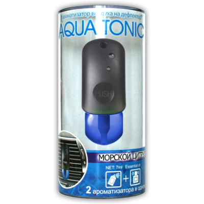 Ароматизатор на дефлектор жидкий/ спрей AQUA Tonic Морской цитрус, 7 мл. ATV-160 (1/40)