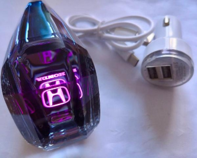 Ручка рычага МКПП декоративная с LED подсветкой HONDA