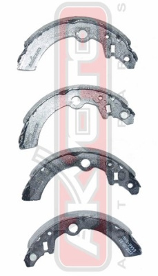 1A012638Z Колодки тормозные барабанные AKYOTO AKS-9959 N.Moco/SZ Kei/ WagonR RR
