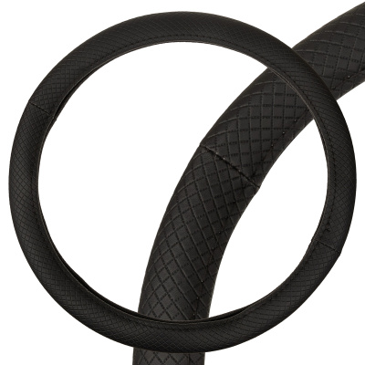 Оплетка экокожа Standart-5 М (37-39 см) Черная SKYWAY S01101082