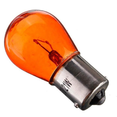 Лампа 12V 21W BA15S Orange Маяк (61213/81213Orange), шт.   (уп10/100 шт)