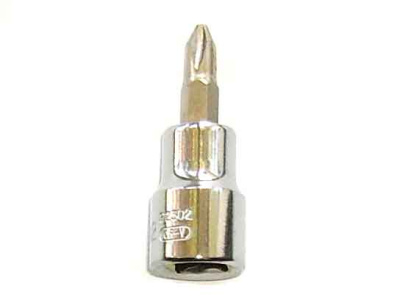 Наконечник 3/8" L48 мм со вставкой PHILLIPS PH#2  22302 SATA (1/6)