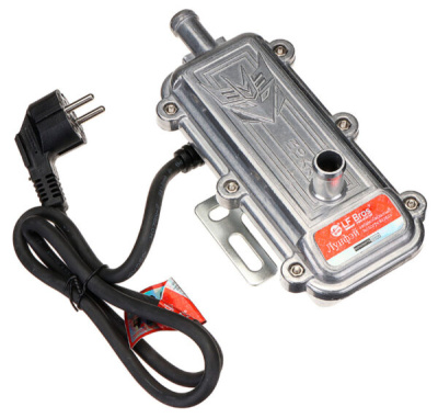 Подогреватель предпусковой с насосом прямоугольный 3 кВт, выход 90*, ДЕСЕПТИКОН Лунфэй (1/18)