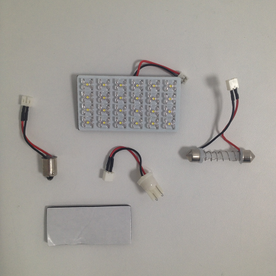 Светодиодная плата 24V (65*35мм) 24LED SUPER WHITE SET№1 (24-1-SW), к-т