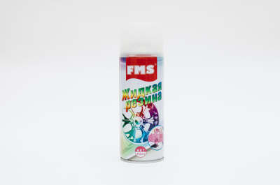 Покрытие Жидкая резина Золотая, 450мл, спрей, Silk Touch FMS (1/12)