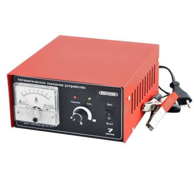 Зарядное устройство импульсное SKYWAY  7А S03801001 (12V;до 95А/ч; 0.4-7A) (1/10)