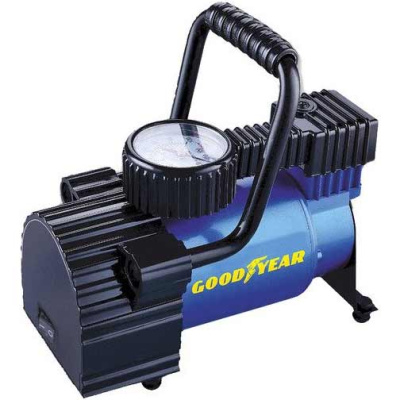 Компрессор Goodyear GY-50L 12V, 50 л/мин с LED-фонарем (съемная ручка; сумка для хранения) (уп 4 шт)