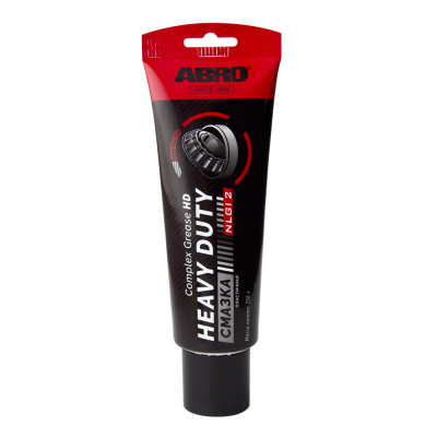Смазка литиевая пластичная HEAVY DUTY NLGI2, 250г (туба) HD-250-RE ABRO