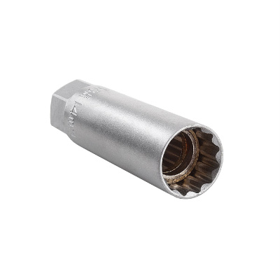 Головка свечная 3/8" (12 гран) 14мм тонкостенная, с магнитом AV-512714 AV Steel  