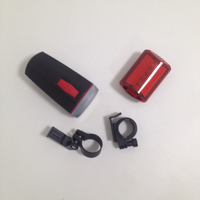 Фонари вело диодные, набор 2 предмета (фара передняя + фонарь задний),  к-т  BL-808