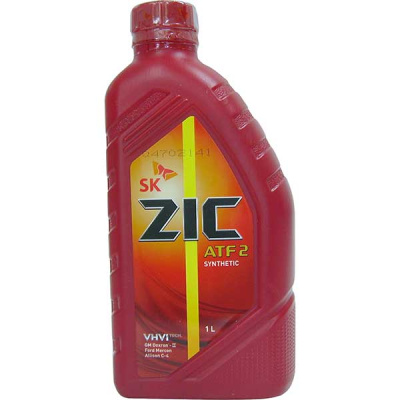 Масло трансмиссионное AКПП ZIC ATF-2,  1L (1/12)