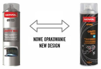 Лак акриловый прозрачный глянцевый, 0.5л. СПРЕЙ CLEARCOAT Spray (34002) NOVOL (1/6)
