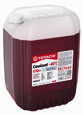 Антифриз TOTACHI Niro Coolant Red -40°С (красный) 20 кг 