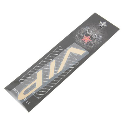 Наклейка металлизированная VIP, 140*30мм, золото SKYWAY (SNO.94 GOLD)