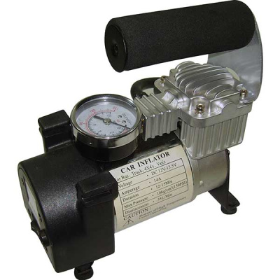 Компрессор 12V ТАЙФУН 406H УЦЕНКА (без шланга, на ножках, мягкая ручка)