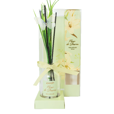 Ароматизатор жидкий флакон/палочки FLEUR DE SHARM, 100мл CA-363, CityUp (1/12)