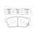 PF-6492/ 9443 (A-683) Колодки тормозные дисковые G-brake GP-00045 ( 04491B1051, 04491B1052) T.PASSO 