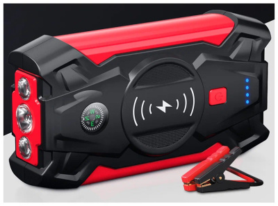 Пуско-зарядное устройство автономное MultiFunction Jump Starter (12V, пик.ток 600A) 2USB, 12V-J13