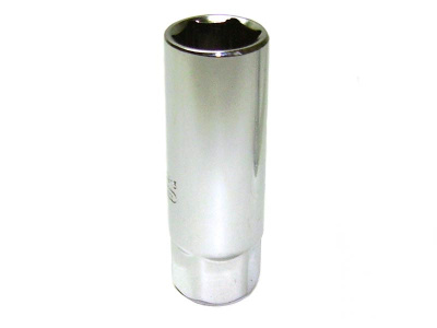 Головка свечная 3/8" ( 6 гран) 21мм, с резиновым держателем  12916 SATA   (1/6)