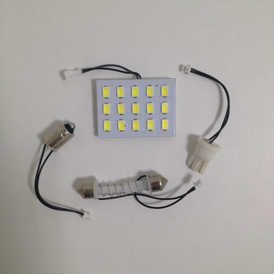 Светодиодная плата 24V (38*28мм) 15SMD (5730) WHITE SET №4 Маяк (24-4-SW\15SMD5730), к-т