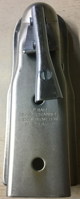 Головка сцепная фаркопа, под шар D 2", квадрат 65мм, 2" * 2.5"