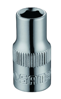 Головка торцевая 1/4" ( 6 гран) H24.5мм   7 мм  11307 SATA  (1/12)