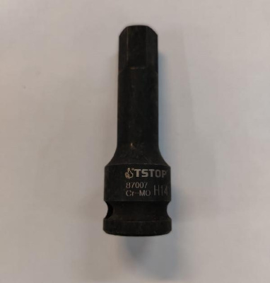 Наконечник 1/2" с шестигранной вставкой 14мм 87007   TStop