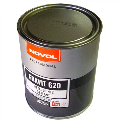 Герметик для нанесения кистью GRAVIT 620, 1.0 кг (33109) NOVOL (1/12)