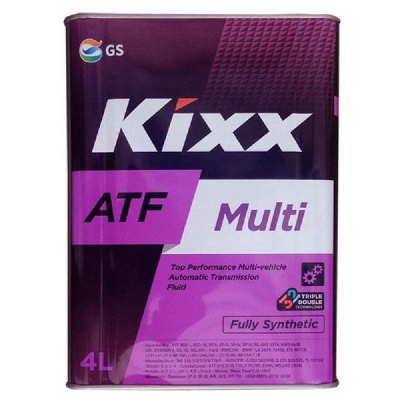 Масло трансмиссионное AКПП GS Oil Kixx ATF Multi Plus, 4L.  (уп.4 шт.) синт