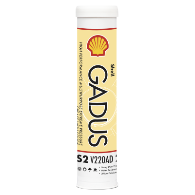 Смазка Shell Gadus S2 V220AD 2, 400 г (туба под шприц) с молибденом