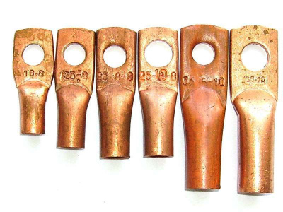 Клемма под опрессовку (наконечник провода) медная S25* 8* 8  ТМ 