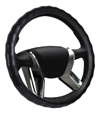 Оплетка экокожа классика Senator Vermont M (37-39см), черный (OPLS0711), шт. AZARD