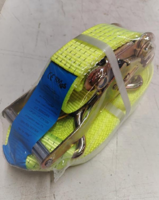 Стяжка груза с храповым механизмом 50мм, 10м,  5т, цвет САЛАТОВЫЙ 