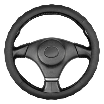 Оплетка кожа гладкая рельефная Base Gorilla-2 3XL (47-49 см) Черная SKYWAY S01102552			