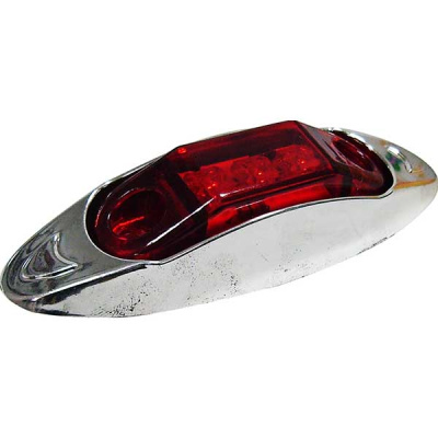 Фонарь габаритный 12/24V, SQ-C-088, красный, шт    (уп 2 шт)