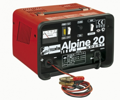 Зарядное устройство 20 BOOST  ALPINE  (12-24V ;230V ; 18A/ 300W )    TELWIN  807546 