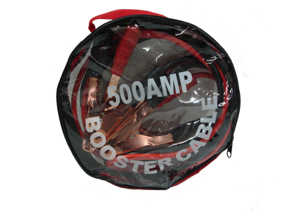 Провода для запуска  500A, 2.5 метра (сумка) Booster Cable (уп.20шт) 22056