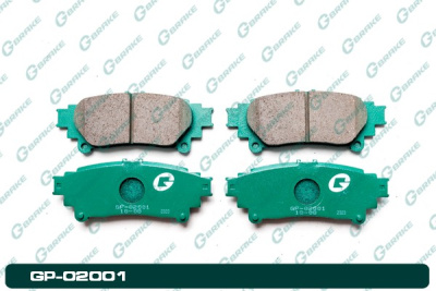 044660E010 Колодки тормозные дисковые G-brake GP-02001 Lexus RX270/350/450;Higlander/Kluger(#SU5#)RR