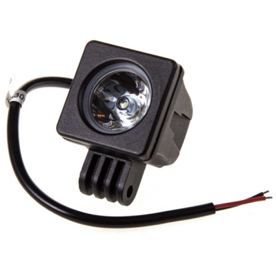 Фара светодиодная   50* 70* 60мм (1диод) 12V/24V, 10W, Дальний свет, шт. SKYWAY S08401026