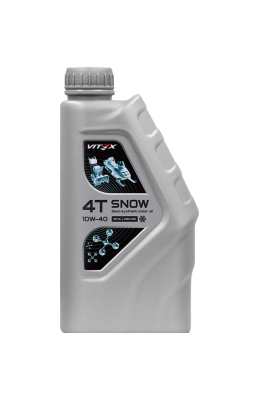 Масло 4-тактное SNOW 4T 10W40, 1л  VITEX   API SL, JASO MA2 полусинтетика (1/15)